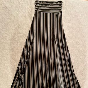 Banana republic strapless maxi dress